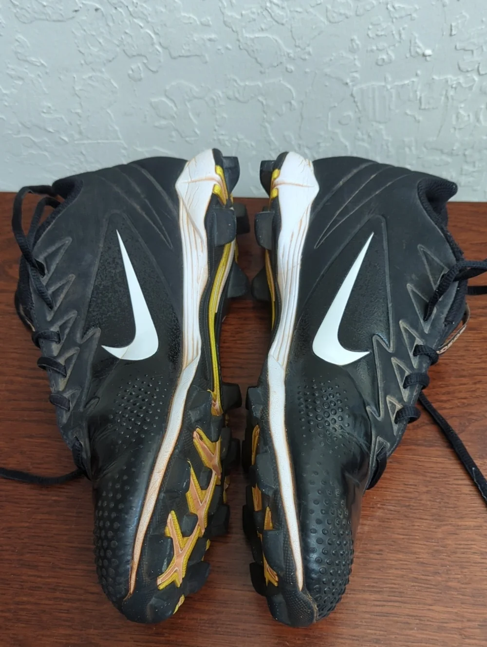 Nike Men's Black Gray Vapor Ultrafly Keystone Baseball Cleats Size 8.5